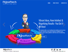 Tablet Screenshot of nysoftech.com
